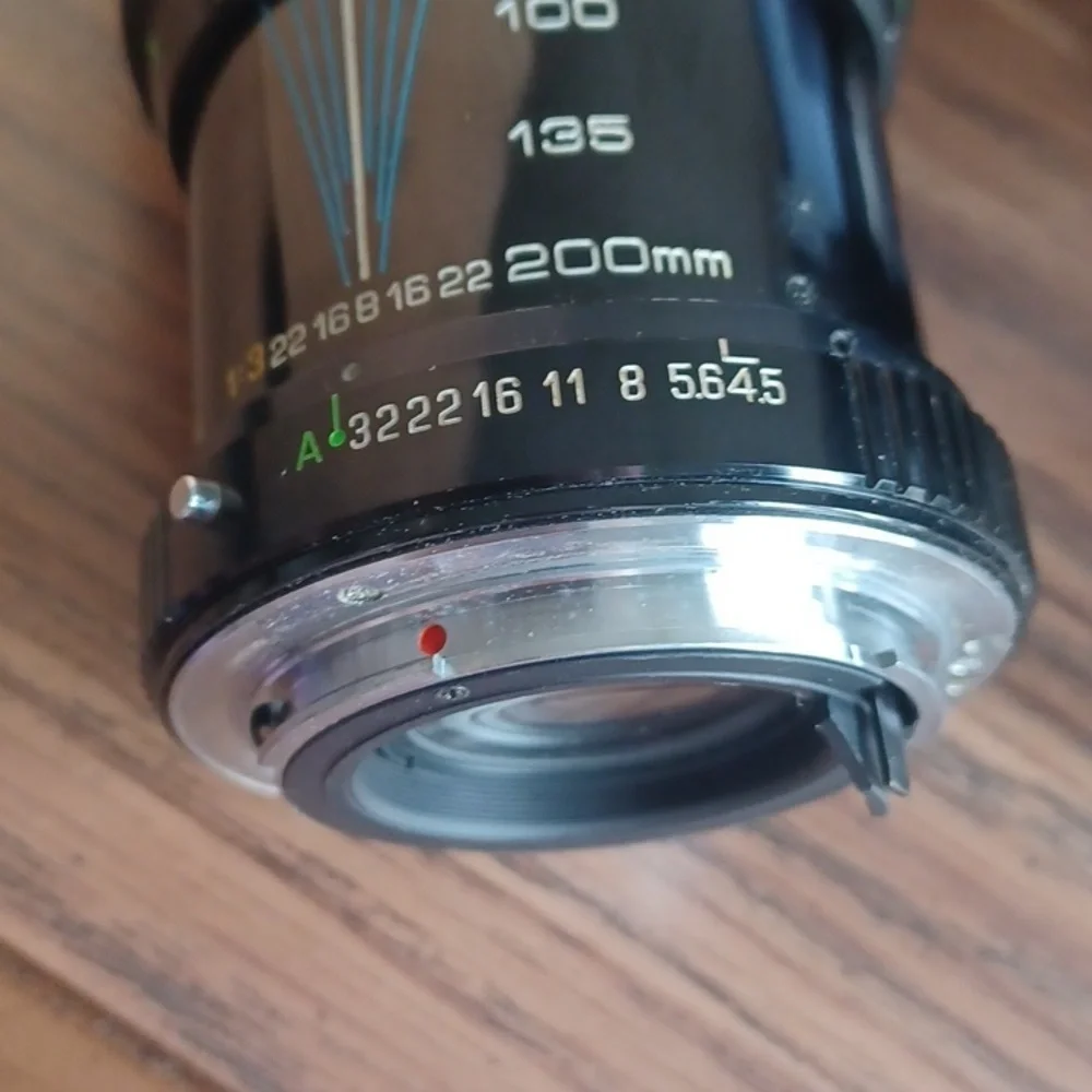 Rokinon MC Zoom lens 80-200mm , 1:45, 55mm, PK